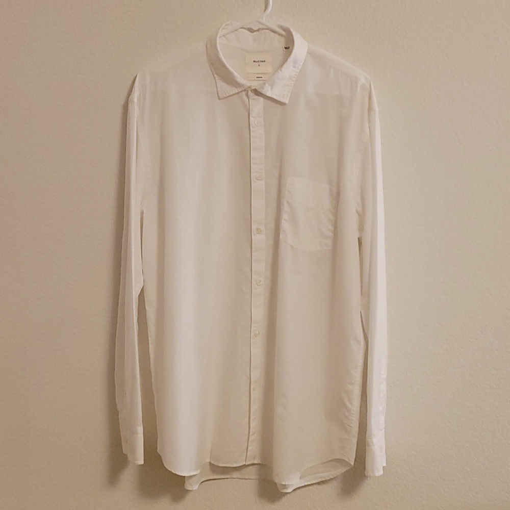 Billy Reid Button-down - White - Large